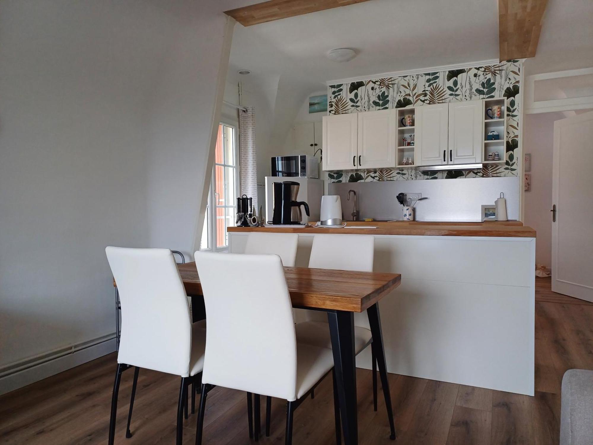 Au Gre Des Marees 2 Appartement Face A La Mer 2Eme Etage Ault Esterno foto