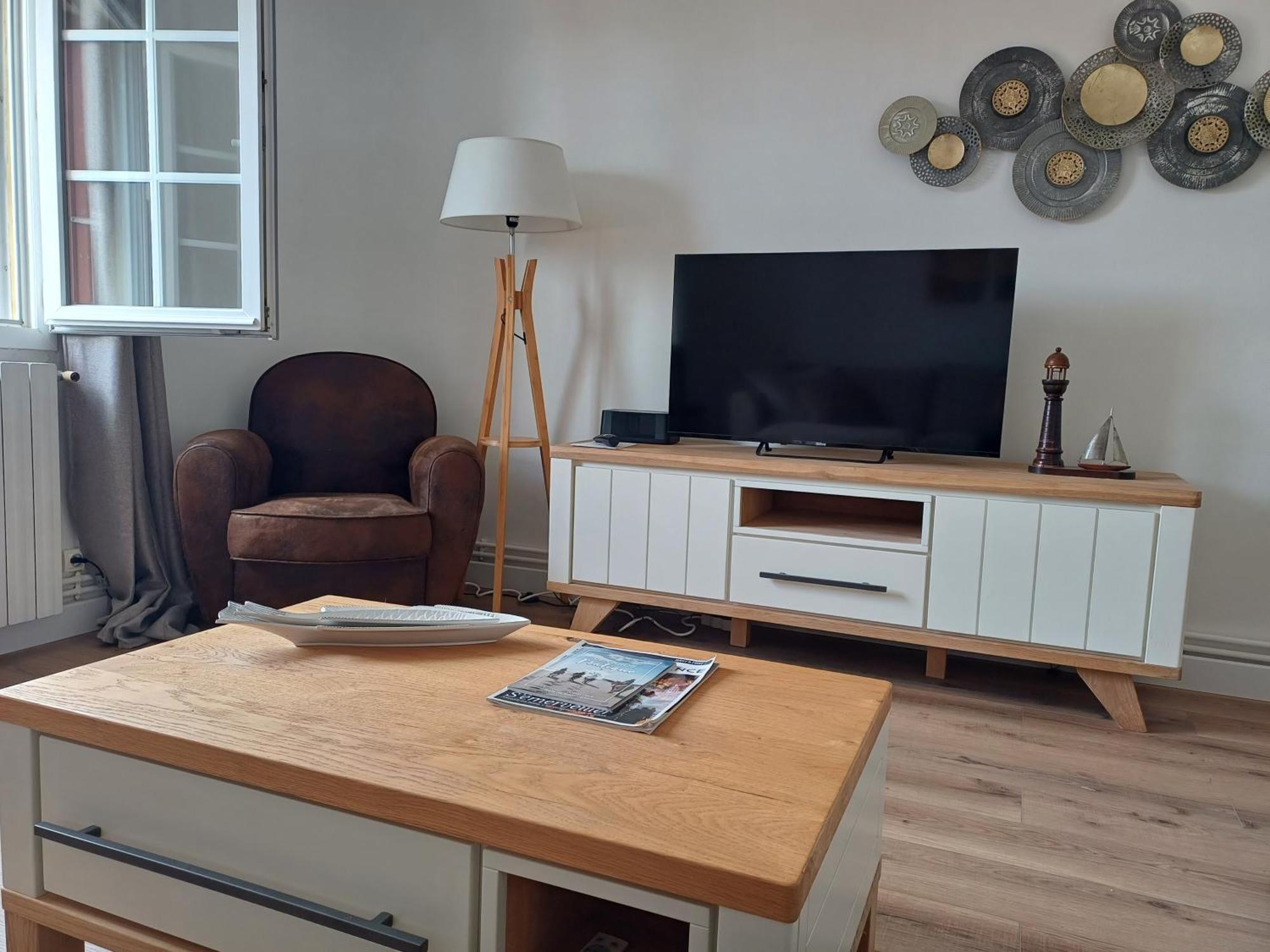Au Gre Des Marees 2 Appartement Face A La Mer 2Eme Etage Ault Esterno foto